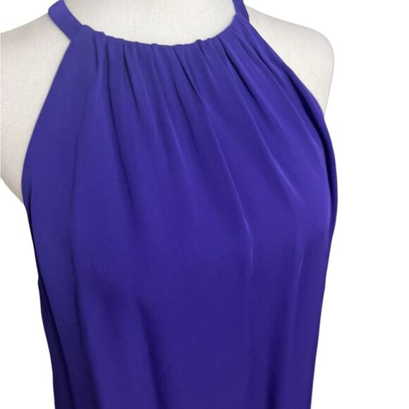 Diane von FURSTENBERG Silk top
Medium Purple Halter Keyhole nwt - Picture 3 of 14